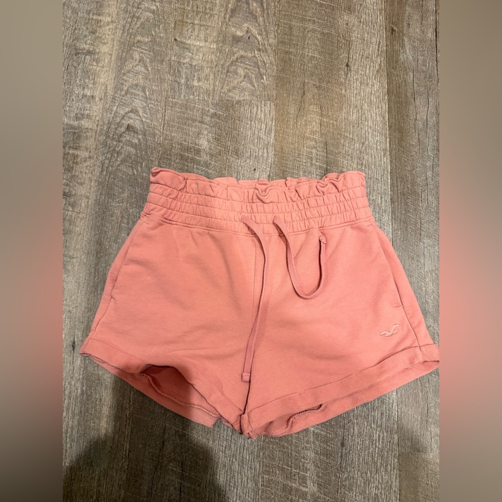 Hollister Peach Athletic Shorts